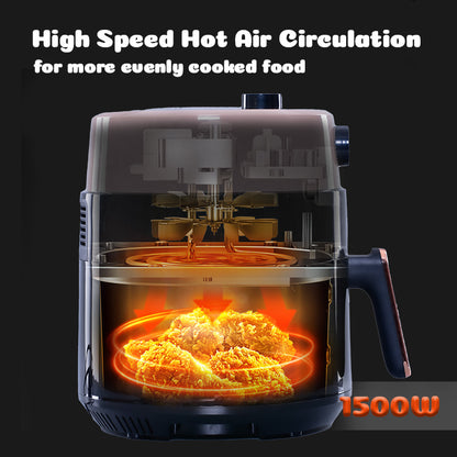 Bear Air fryer 5.5L with Hot Air Flow System (QZG-E15M5)