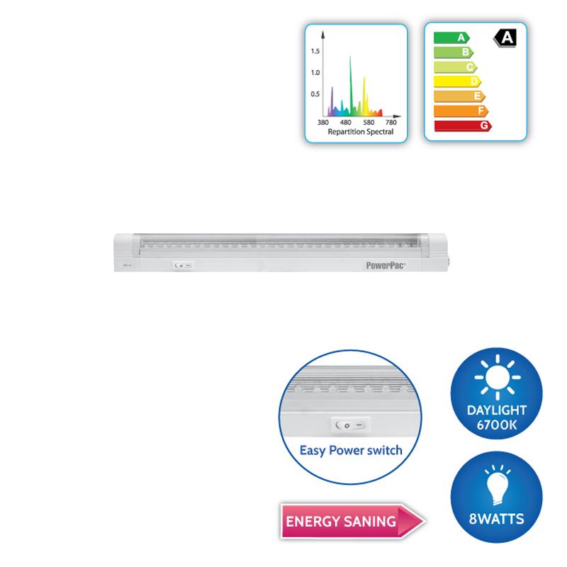 Electronic Cabinet Lamp T5-8W DayLight (SL1208) - PowerPacSG