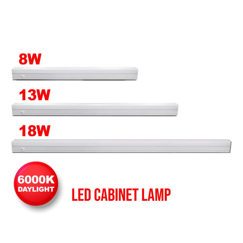 LED cabinet lamp T5 8W/13W/18W daylight (SL1508/SL1513/SL1548)