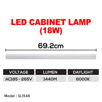 LED cabinet lamp T5 8W/13W/18W daylight (SL1508/SL1513/SL1548)