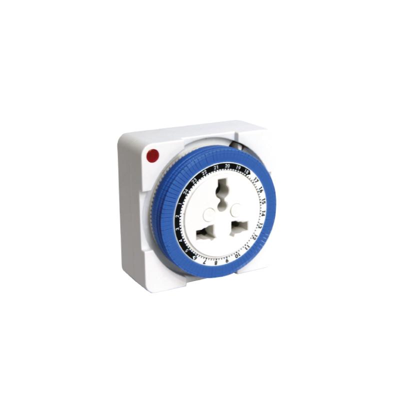 Mechanical 24hrs Timer Plug (TH124) - PowerPacSG