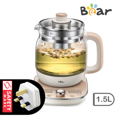 Bear Electric Health Multi-Function Kettle 20 Press Function, 1.5L (YSH-A15W6)
