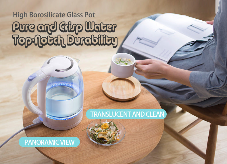 Bear Electric Glass Kettle 1.7L (ZDH-A17L1) - PowerPacSG