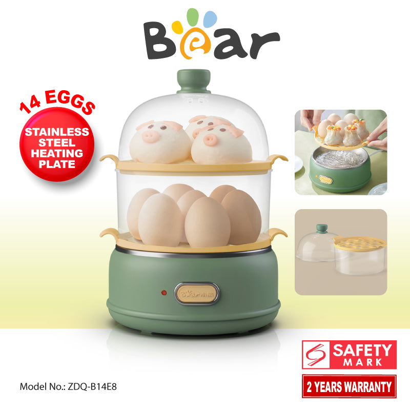 Bear Food steamer Multifunction 2 Tier Food Steamer (ZDQ-B14E8)