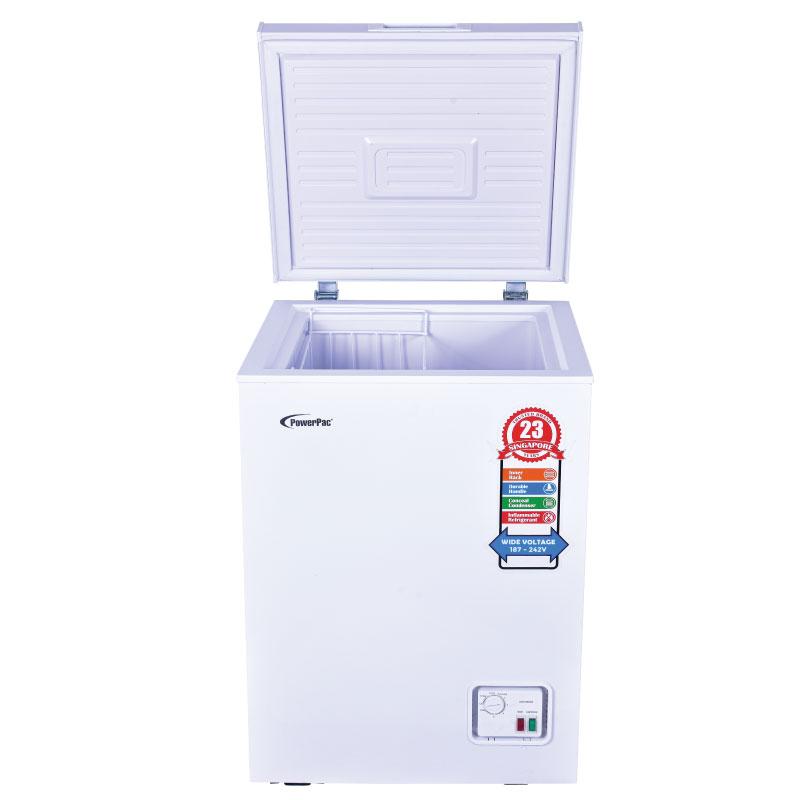 PowerPac 100L Chest Freezer CFC Free, Chiller & Freezer (PPFZ100) White